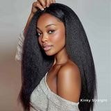 Lashey Body Wave / Yaki Straight / Kinky Curly / Kinky Straight / Straight Ultra Invisi Edges Clip in Hair Extensions