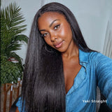 Lashey Body Wave / Yaki Straight / Kinky Curly / Kinky Straight / Straight Ultra Invisi Edges Clip in Hair Extensions
