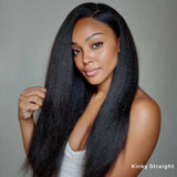 Lashey Body Wave / Yaki Straight / Kinky Curly / Kinky Straight / Straight Ultra Seamless Clip in Hair Extensions