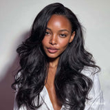 Lashey Body Wave / Yaki Straight / Kinky Curly / Kinky Straight / Straight Ultra Seamless Clip in Hair Extensions