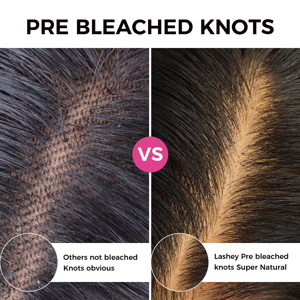 Lashey 13X6 HD Lace Frontal Silky Straight Real Invisible HD Lace