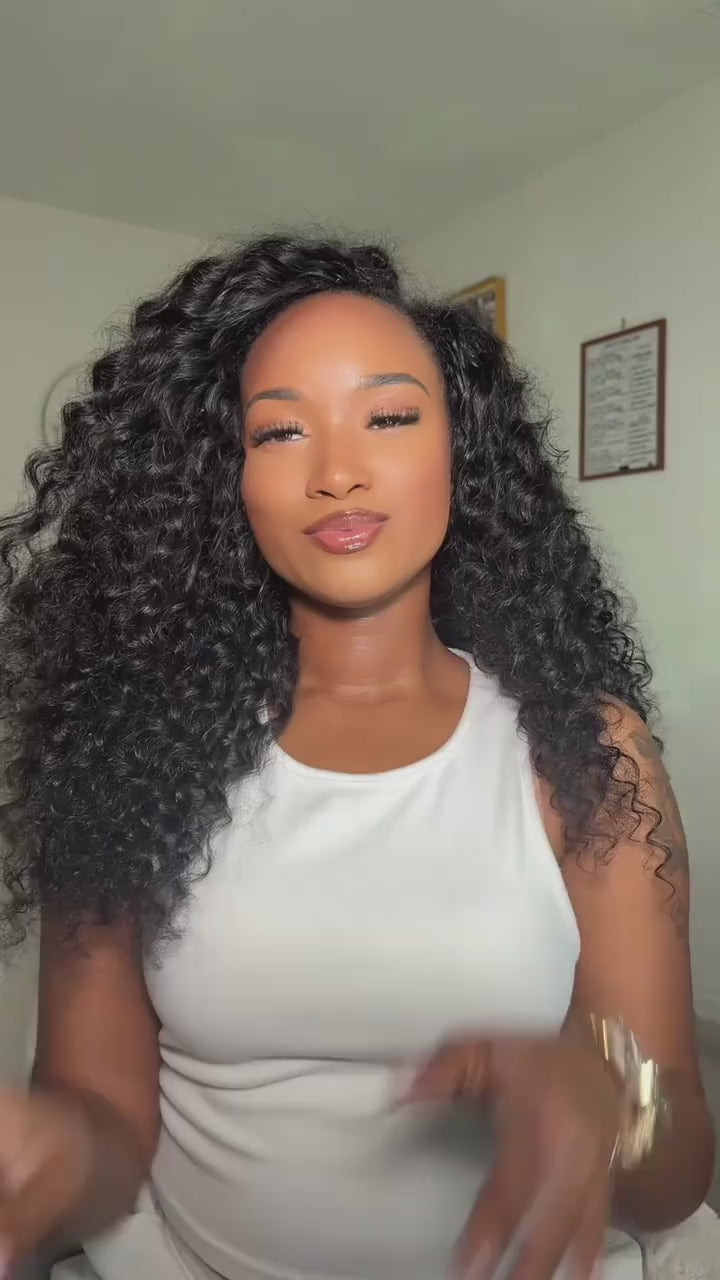 Lashey Upgraded Human Crochet Hair No Knot Miracle Knots Burmese Curly
