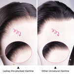 Lashey 2X6 HD Closure Real Invisible HD Lace Silky Straight Human Hair