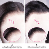 Lashey 2X6 HD Closure Real Invisible HD Lace Silky Straight Human Hair