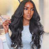 Lashey Genius Seamless Clip in Hair Extensions Yaki Straight Real Human Hair
